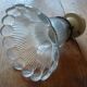 Antique glass wall lamp from the years 20/30