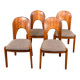 4 'Ole' dining chairs by Koefoeds Hornslet Møbelfabrik, teak, 1960s