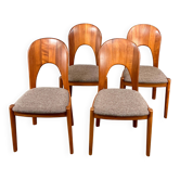 4 'Ole' dining chairs by Koefoeds Hornslet Møbelfabrik, teak, 1960s