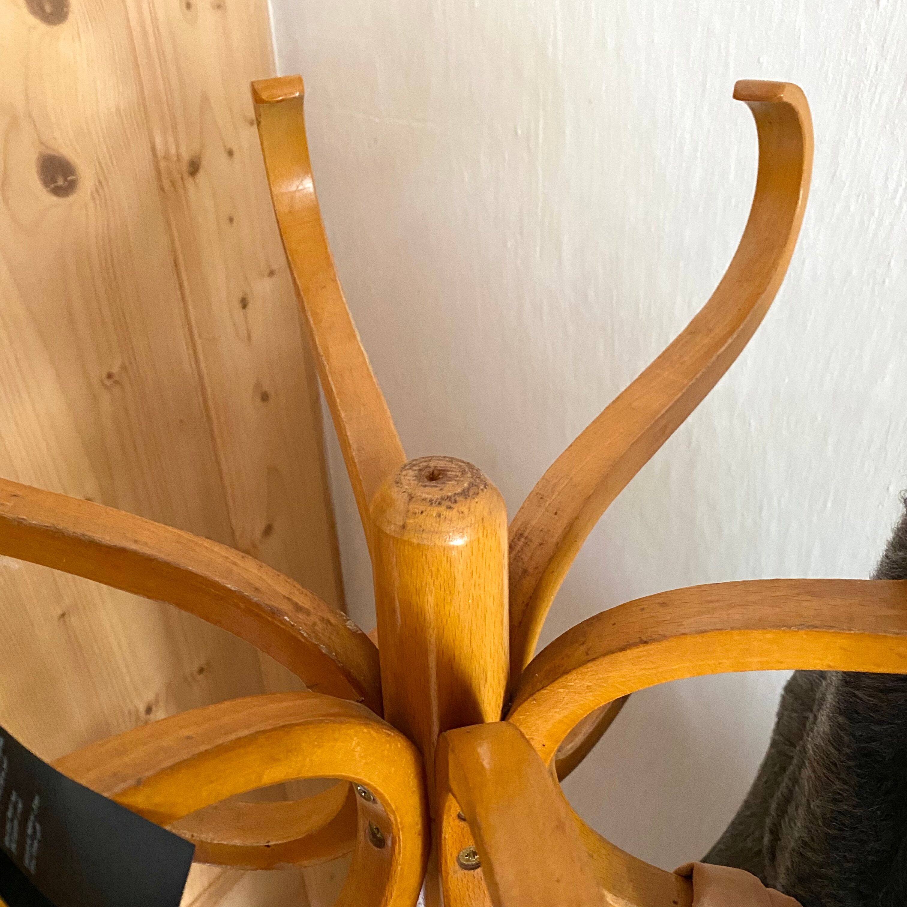 Vintage parrot coat rack