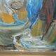 Einar Emland, Swedish painting, 1960s, Oil on canvas, Framed
