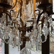 Crystal pendant chandelier 19th century