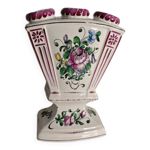 Tulipière faÏence de