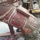 Old wooden horse