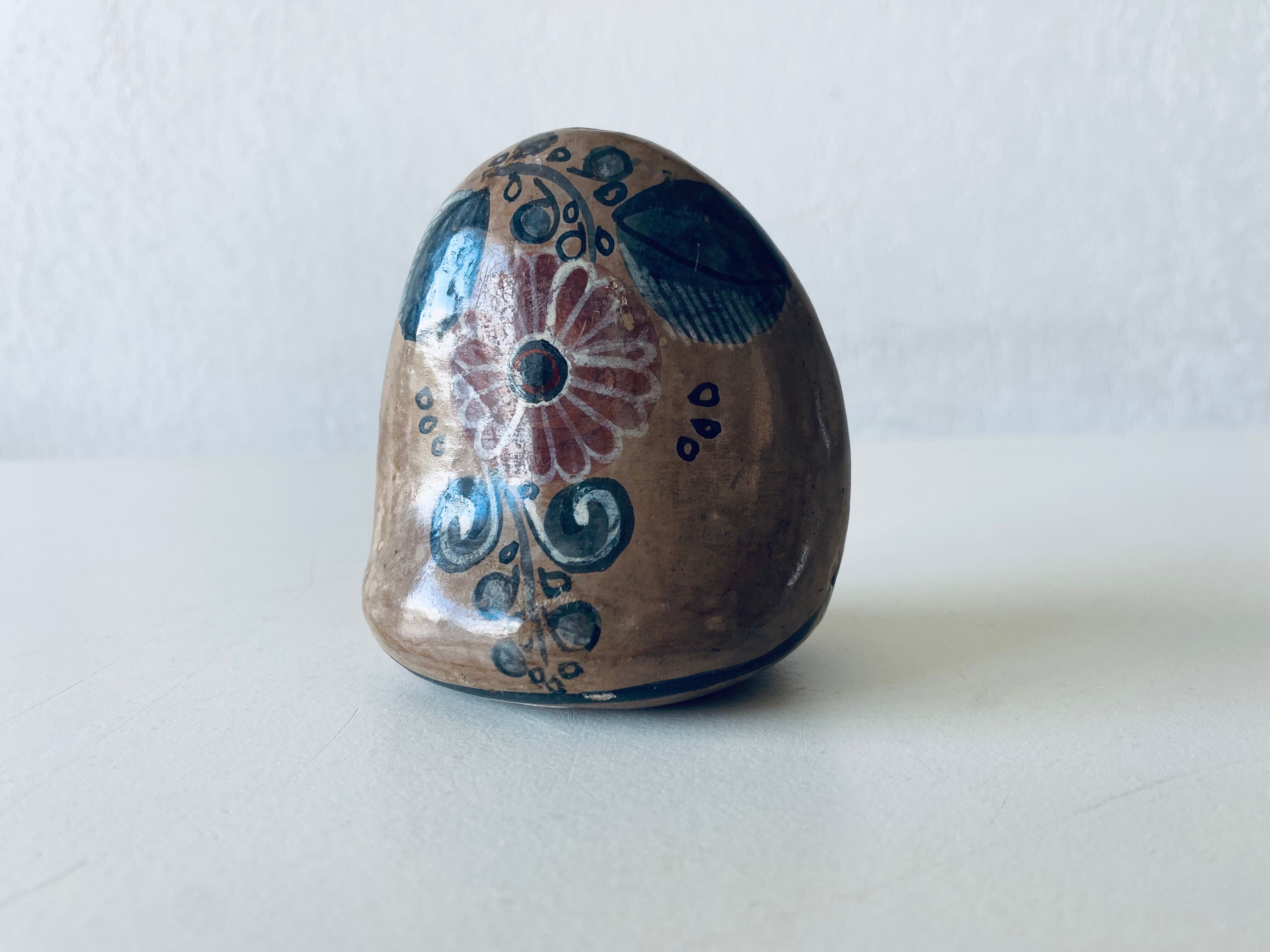 Owl Mexican folk art from Tonala