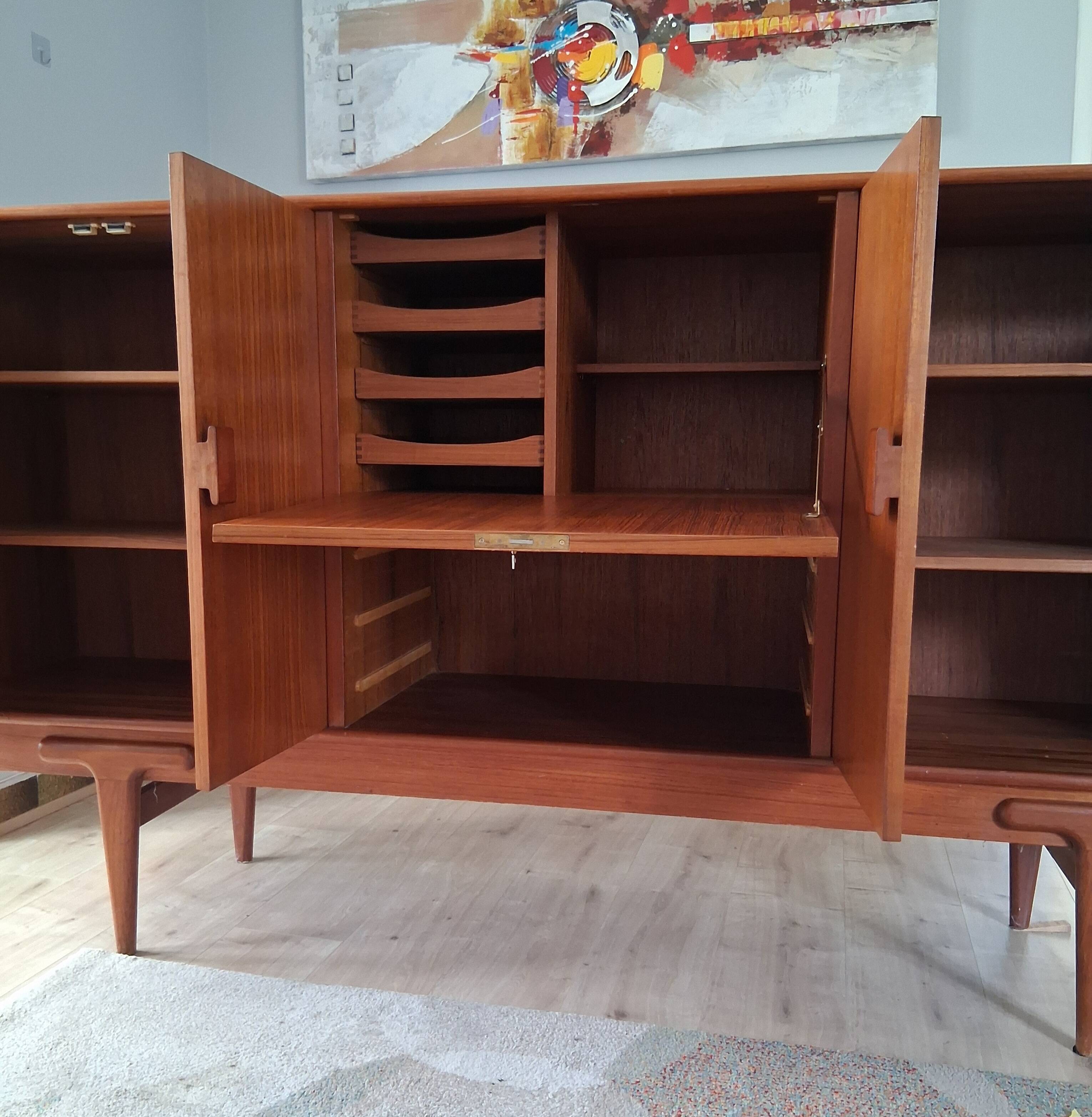 Enfilade scandinave ejvind johansson années 60