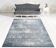 Tapis bleu 1,6x2,3 m