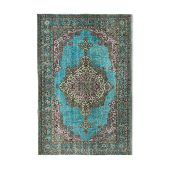 Tapis anatolien à la main des années 1980 180 cm x 271 cm