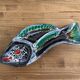 Empty pocket dish "Fish" in Vallauris ceramic from the 1950s-1960s.