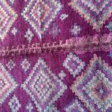 Moroccan purple carpet - 208 x 425 cm