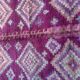 Moroccan purple carpet - 208 x 425 cm