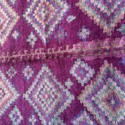 Tapis Marocain violet - 208 x 425 cm