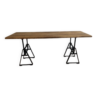 Console bois / métal