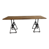 Wood/metal console