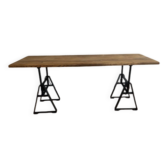 Wood/metal console