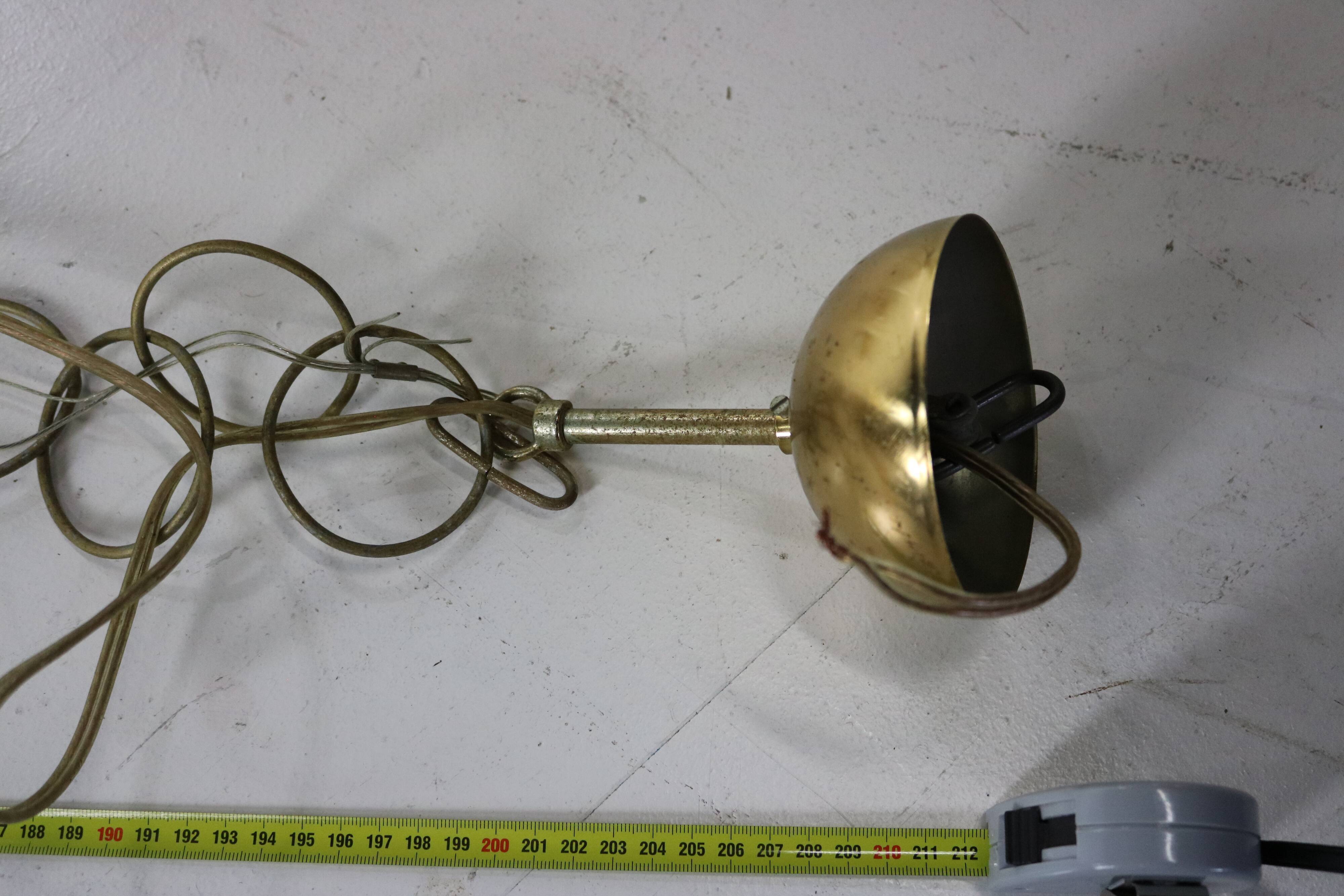 Murano glass pendant lamp from AV Mazzega 1950s