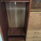 Secrétaire armoire vintage pieds compas