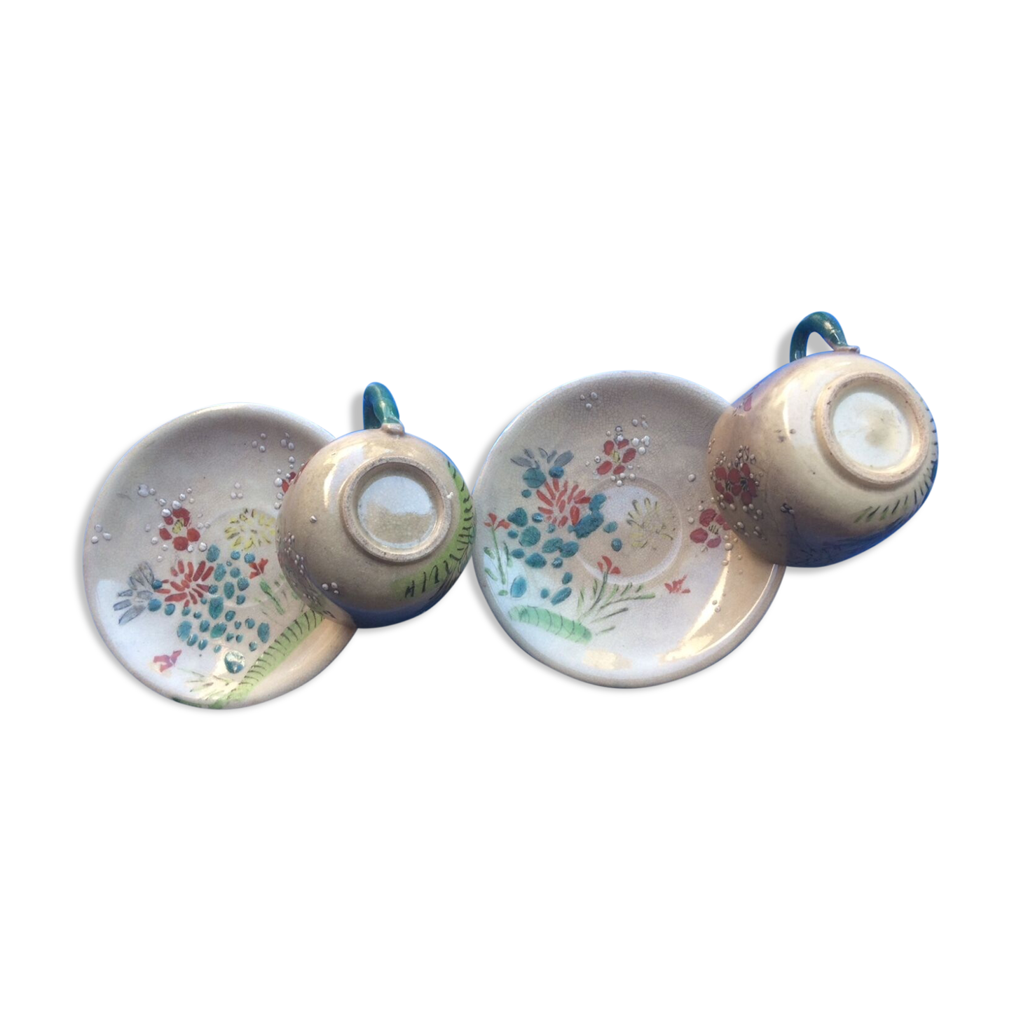 Lot of two cups 19th