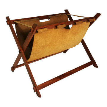 Modernist newspaper magazine holder, Denmark, 1960s