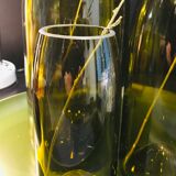 Vase bottle recycled wine small model