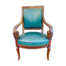 Empire Green Leather Chair