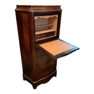 Lady secretary Louis XV style