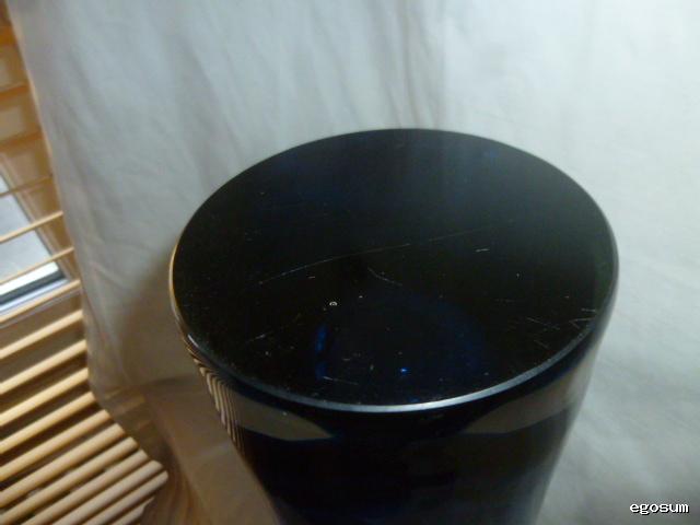 Bohemia Crystal 1960/70 Blue Vase