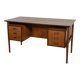 Mid-Century Freestanding Teak Desk, Denmark, 1960s