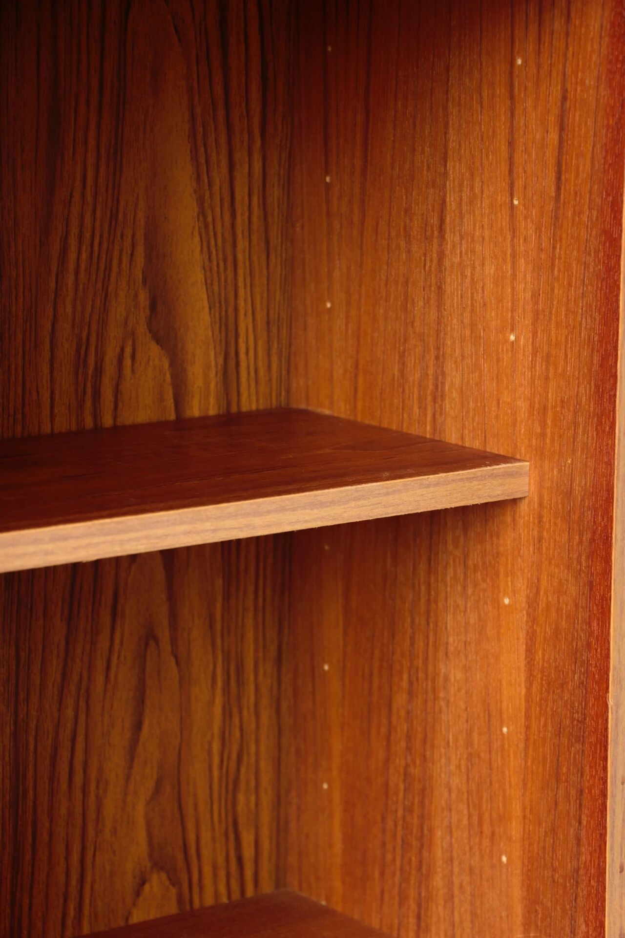 Vintage Scandinavian teak bookshelf – 1960s