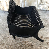 Old fireplace fireplace cast iron removable plate
