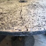 Table de jardin faux bois style Rocaille