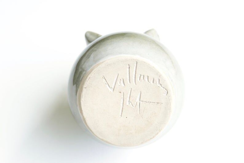 Ceramic vase by Kostanda Vallauris, 1970s