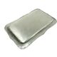 AAN Business Card Tray, Art Nouveau / Art Deco, Silver-Plated Brass