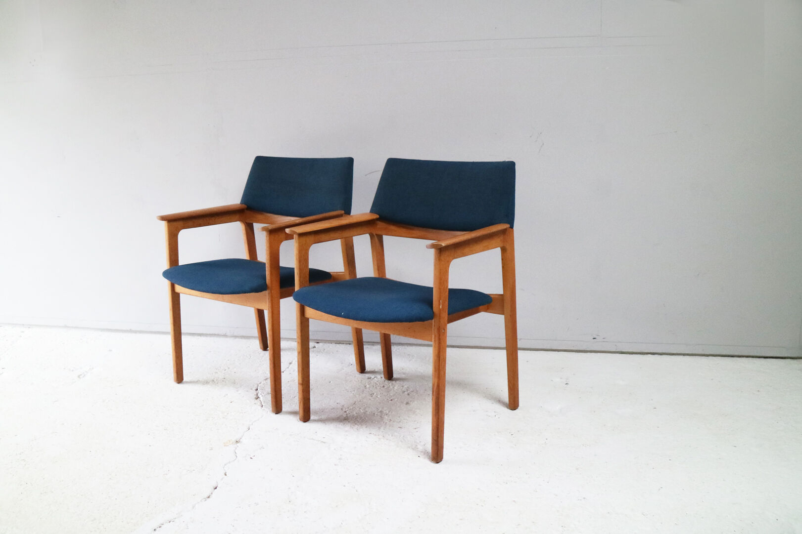 Pair Danish armchair by Bjerringbro Kontormøbler 1960