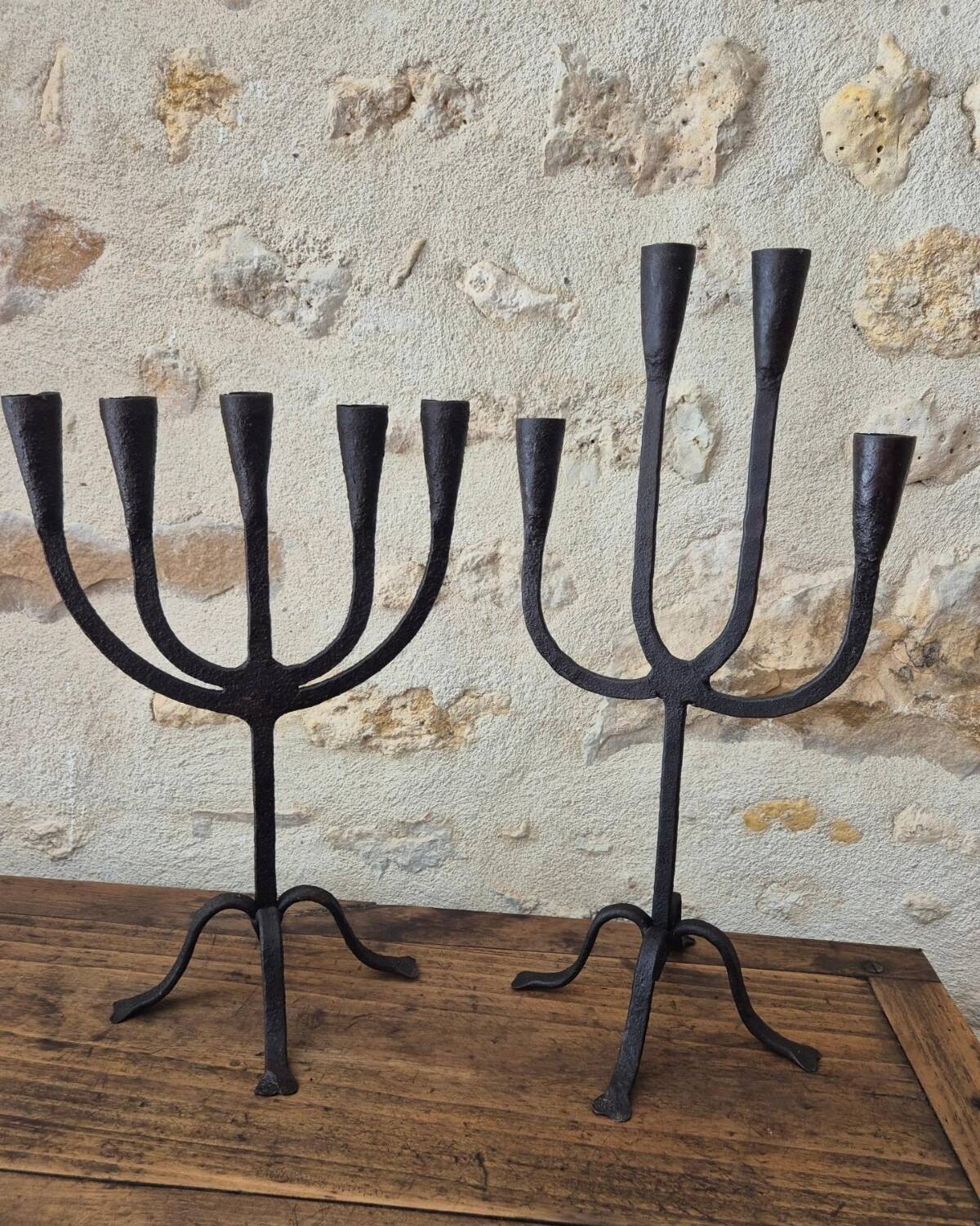Brutalist Candle Holders