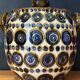 Enameled stoneware pot with lid