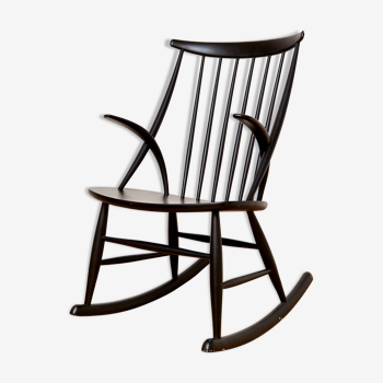 Rocking chair IW3 by Illum Wikkelsø for Niels Eilersen
