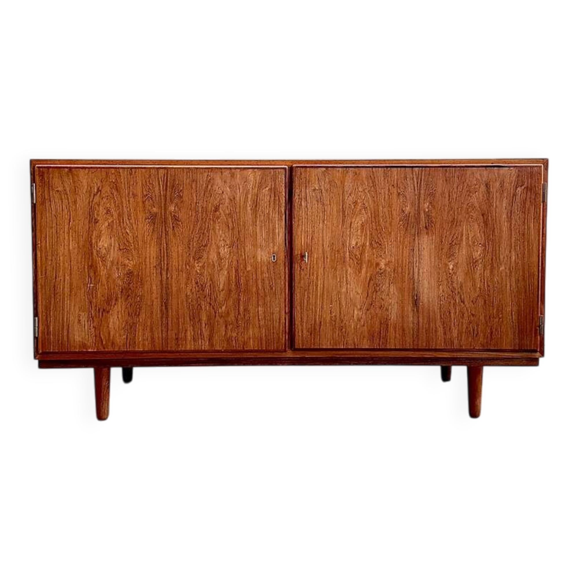 Buffet en palissandre, Carlo Jensen, Hundevad & Co, années 1960, Danemark