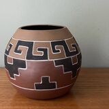 Ceramic ball vase