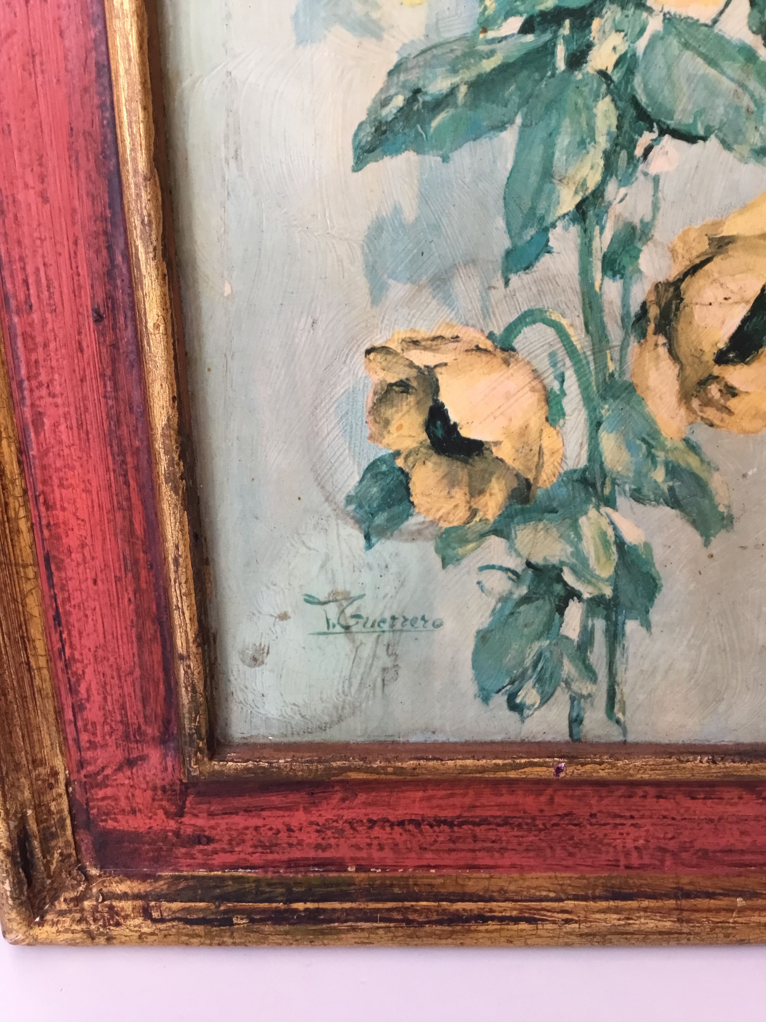 Decorative painting flowers