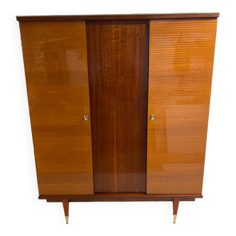 Armoire vintage pieds compas