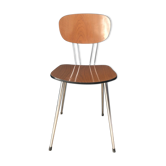 Chair with logo formica and metal