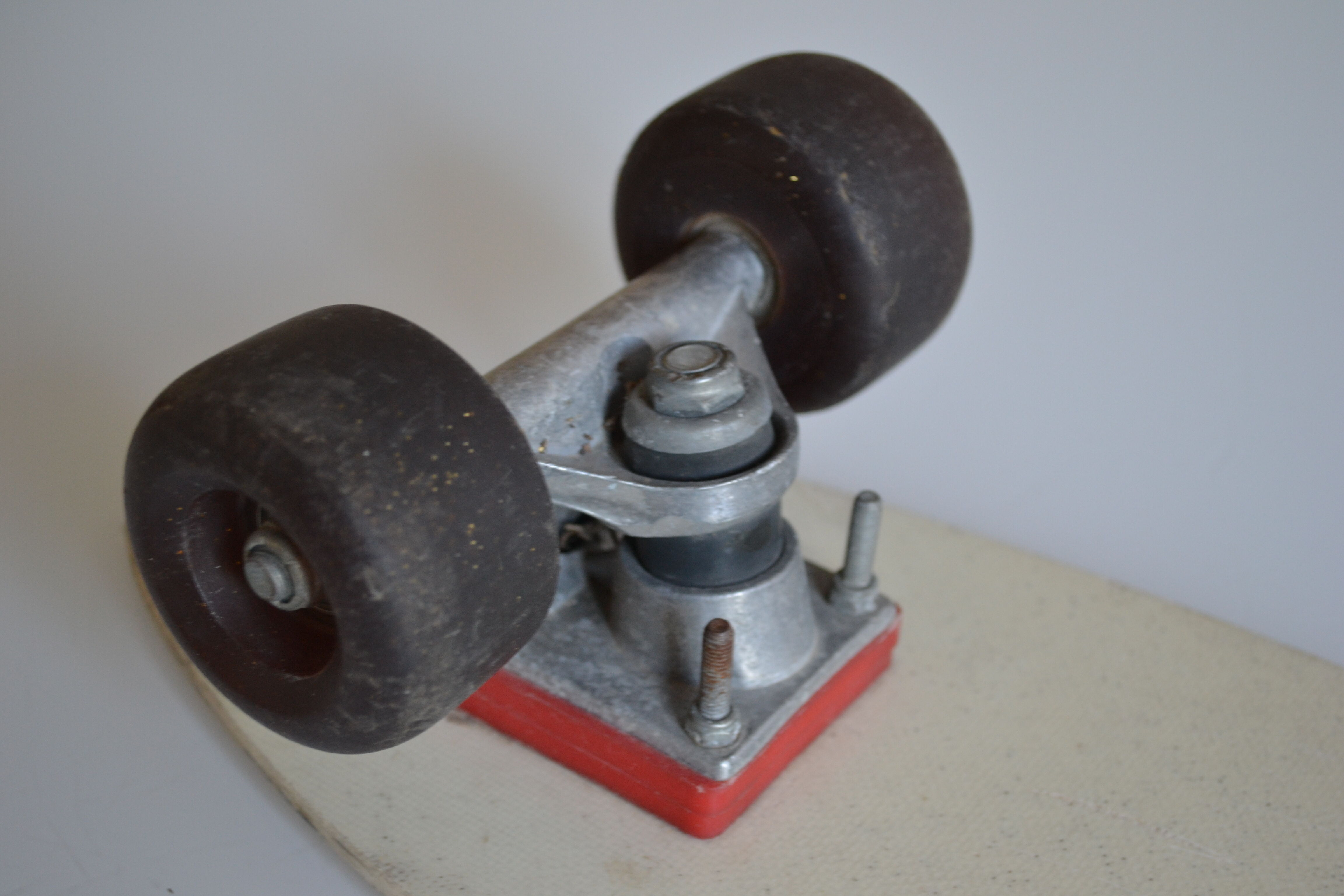 MPI NOS Skateboard complet en fibre de verre, 16,8 x 68 cm, marbre bleu