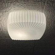 Lampe murale ou plafonnier midcentury, flushmount, années 1970