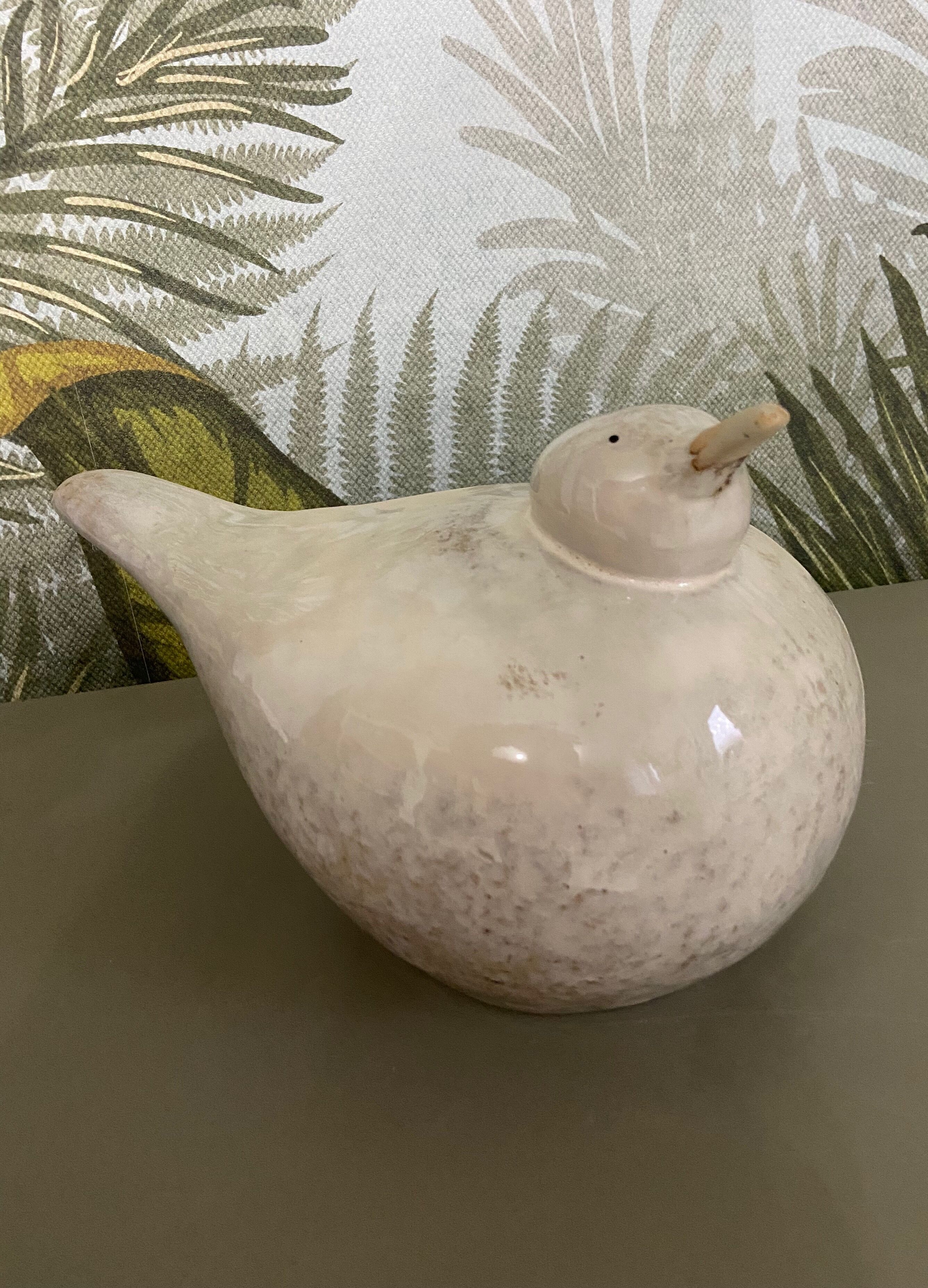 Ceramic bird