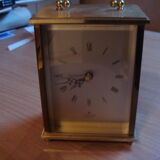 Junghans Meister quartz brass clock