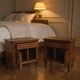 Pair of Italian bedside tables from the mid-20th century.