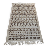 Tapis certifié à motifs berbère tissé mains