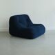Chaffeuse kali bleu par Michel Ducaroy pour Ligne Roset
