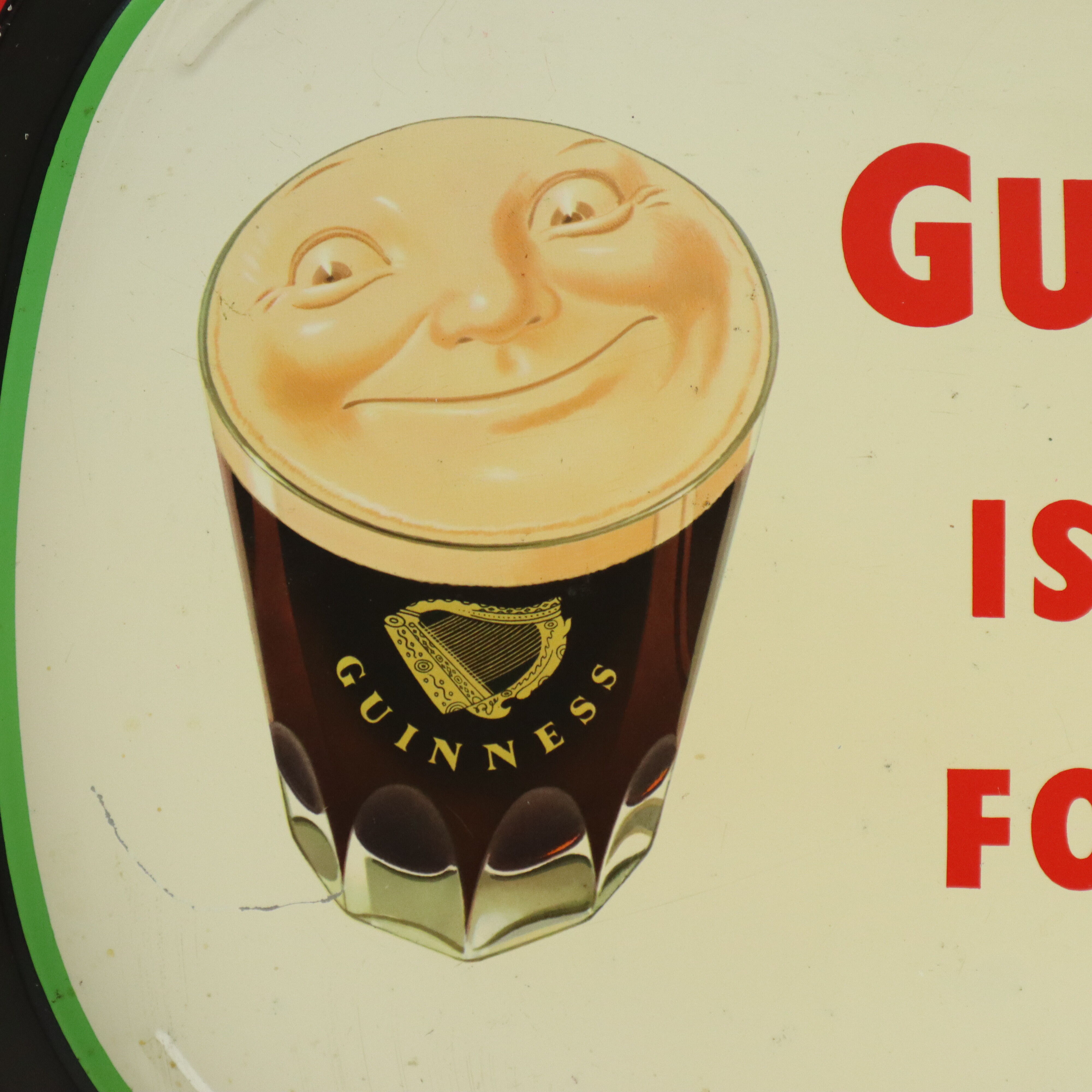Guinness is Good For You Tray Advertising Reginald Corfield 1950s